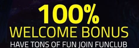 Funclub casino 100% welcome bonus