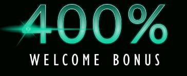 Pure casino 400% welcome bonus