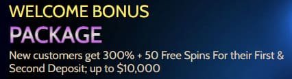 Slots N Roll casino welcome bonus with 50 free spins