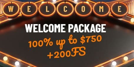 Extra Vegas Casino welcome bonus with 200 free spins