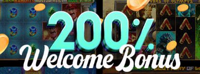 Sunrise Slots 200% welcome bonus