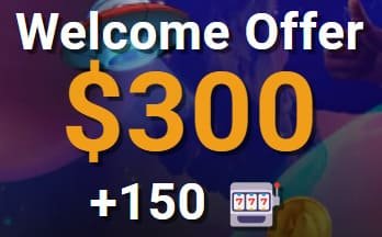 iLucki Casino welcome offer of $300