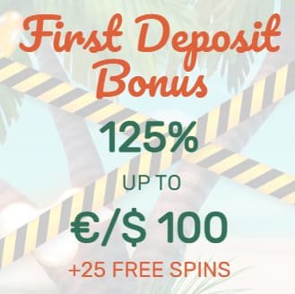 Paradise Casino deposit bonus up to $100