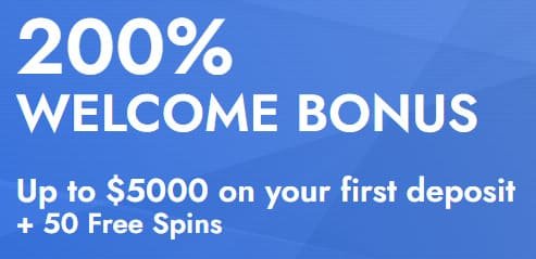 Casimba Casino welcome bonus of 200%