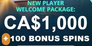 Jonny Jackpot welcome bonus with 100 bonus spins